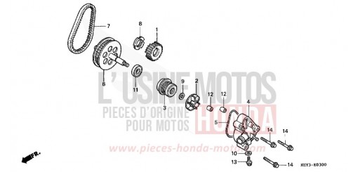 WASSERPUMPE FES1252 de 2002
