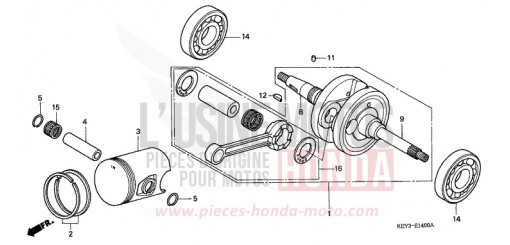 KURBELWELLE/KOLBEN FES1252 de 2002