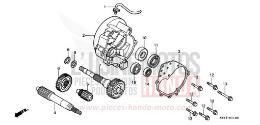 GETRIEBE FES125W de 1998