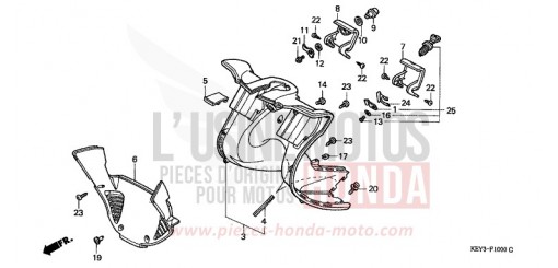 INNENGEHAEUSE FES125W de 1998