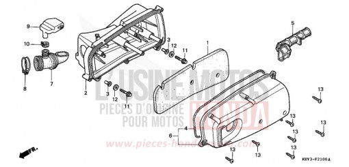 LUFTFILTER FES125Y de 2000