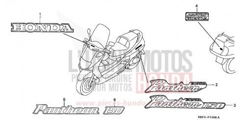 MARKE FES125Y de 2000