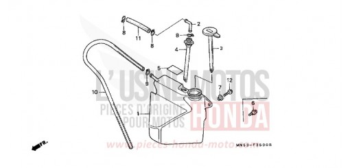 RESERVETANK GL1500SEM de 1991