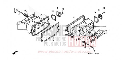ZYLINDERKOPFDECKEL GL1500SEM de 1991