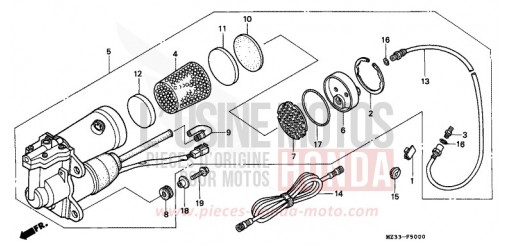 LUFTPUMPE GL1500SEP de 1993