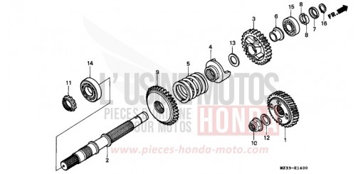 ANTRIEBSWELLE GL1500SER de 1994
