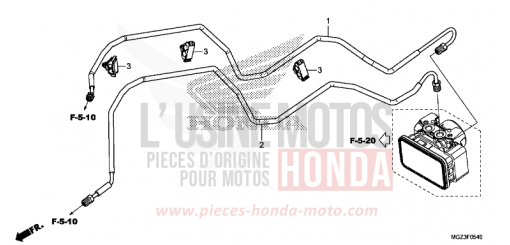 BREMSLEITUNG CBR500RAD de 2013