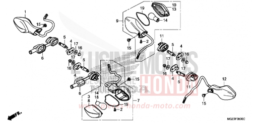 BLINKER CBR500RAD de 2013