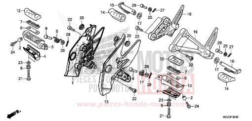 STUFE CBR500RAD de 2013