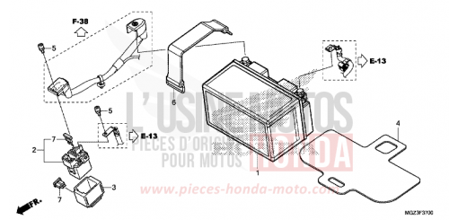 BATTERIE CBR500RAD de 2013
