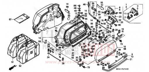 SATTELTASCHE GL1500SES de 1995