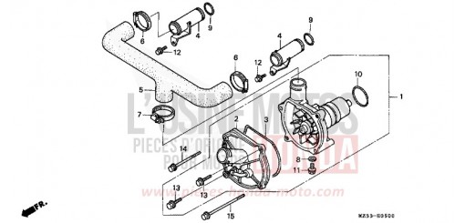 WASSERPUMPE GL1500SES de 1995