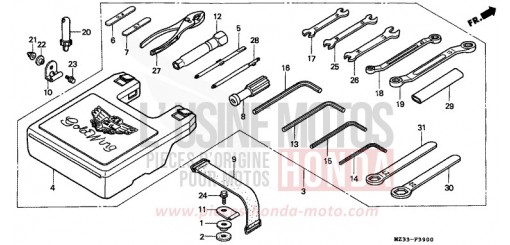 WERKZEUGE GL1500SET de 1996