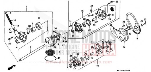OELPUMPE GL1500SET de 1996
