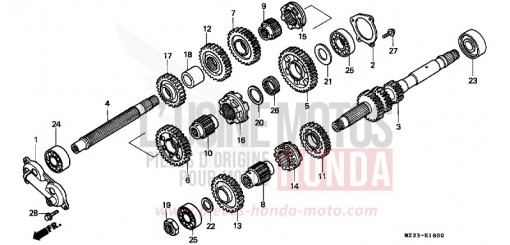 GETRIEBE GL1500SET de 1996
