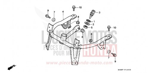 WINDLAUFSTREBE GL1500SEV de 1997