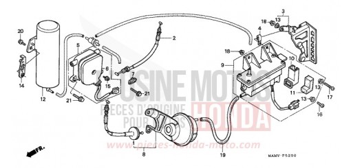 TEMPOMAT-VENTIL GL1500SEV de 1997