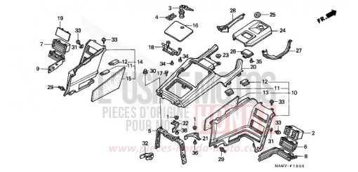 ABSCHIRMUNG GL1500SEX de 1999