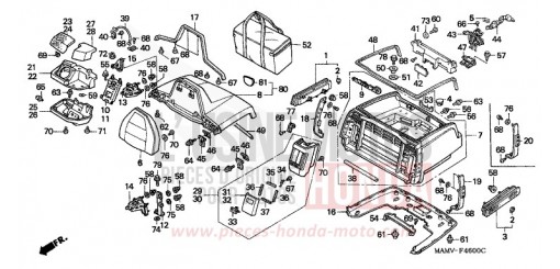 KOFFERRAUMBEHAELTER GL1500SEX de 1999