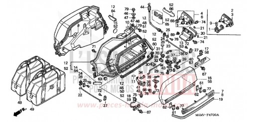 SATTELTASCHE GL1500SEX de 1999