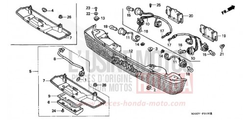 GEPAECKRAUMBELEUCHTUNG GL1500SEY de 2000