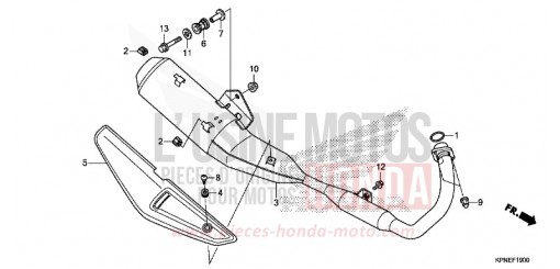 ABGAS-SCHALLDAEMPFER GLR1251WHF de 2015