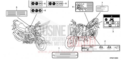 WARNETIKETT GLR1251WHF de 2015