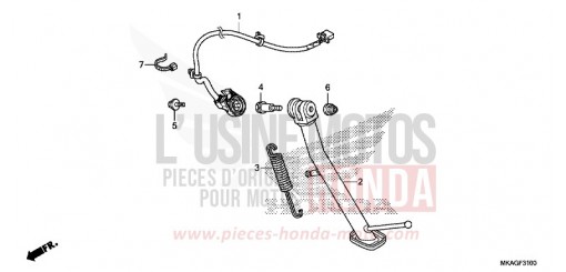 STAENDER NC750SAG de 2016