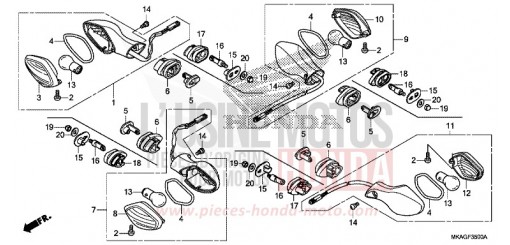 BLINKER NC750SAJ de 2018