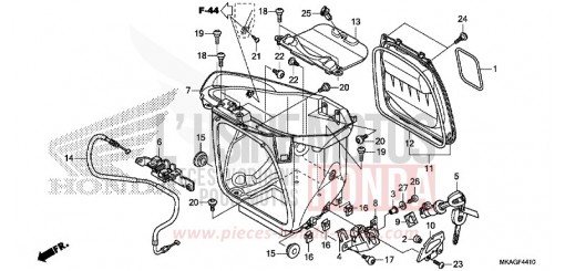 HANDGEPAECKFACH NC750SDJ de 2018