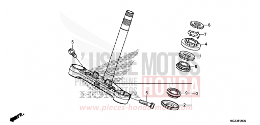 LENKSCHAFT CBR500RAE de 2014