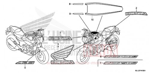 MARKE NC750SE de 2014