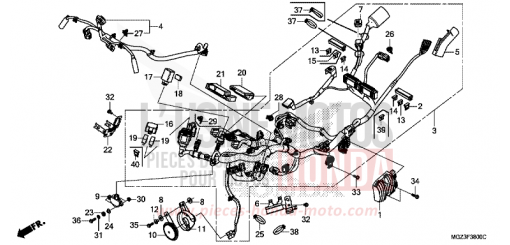 KABELBAUM CBR500RAE de 2014