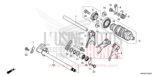 SCHALTTROMMEL CMX500A2L de 2020