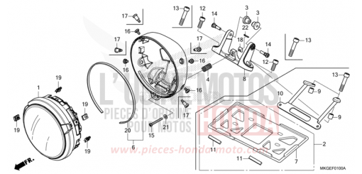 SCHEINWERFER CMX500A2L de 2020