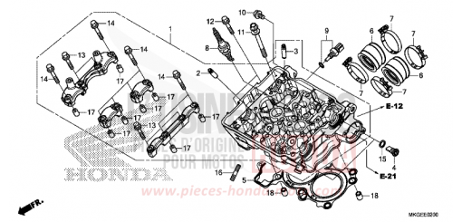 ZYLINDERKOPF CMX500A2N de 2022