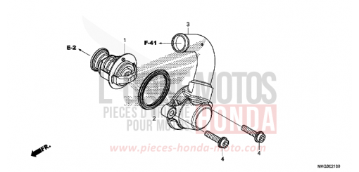 THERMOSTAT CMX500AH de 2017