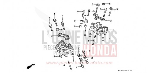NOCKENWELLENHALTER NTV650T de 1996