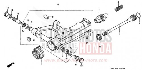 SCHWINGE NTV650V de 1997