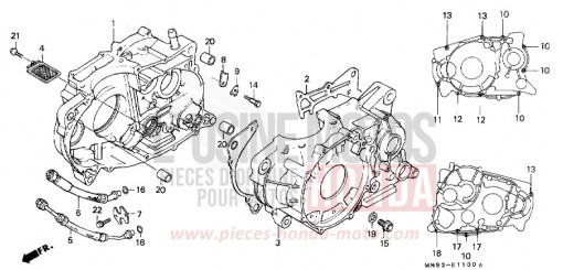 KURBELGEHAEUSE NX6502L de 1990