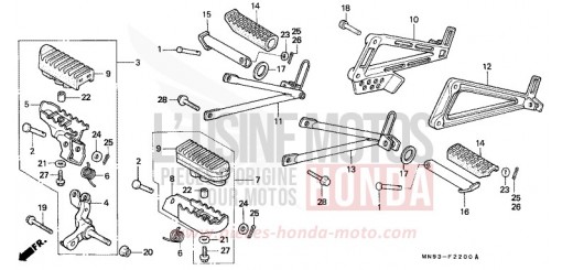 STUFE NX650L de 1990