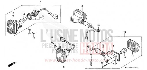 BLINKER NX650P de 1993