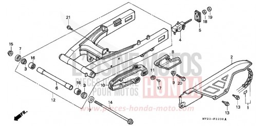 SCHWINGE NX650R de 1994
