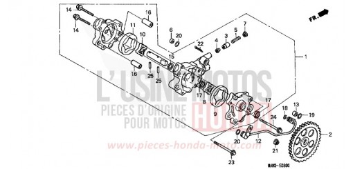 OELPUMPE NX650S de 1995