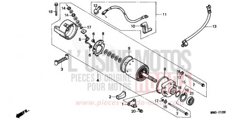 ANLASSER NX650T de 1996