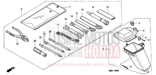 WERKZEUGE/WERKZEUGKASTEN NX650T de 1996