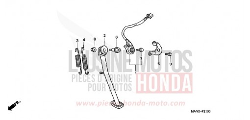 STAENDER NX650X de 1999