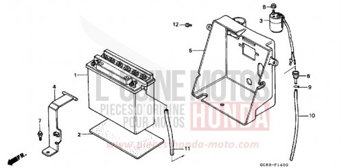 BATTERIE NH50MSK de 1989