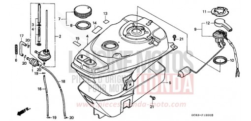 KRAFTSTOFFTANK NH50MSL de 1990