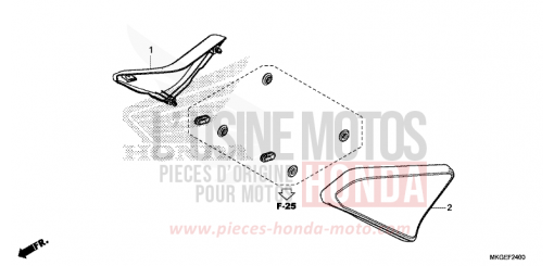 SEITENABDECKUNG CMX500AN de 2022